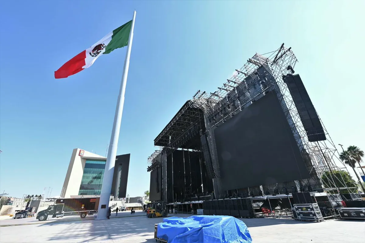 Blindan el Grito en Torreón; despliegan mil 200 elementos en Plaza Mayor