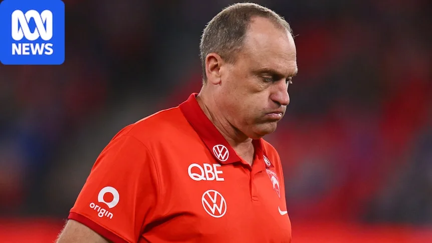 Longmire reveals 'incredible deep sadness' over Swans' links to police probe