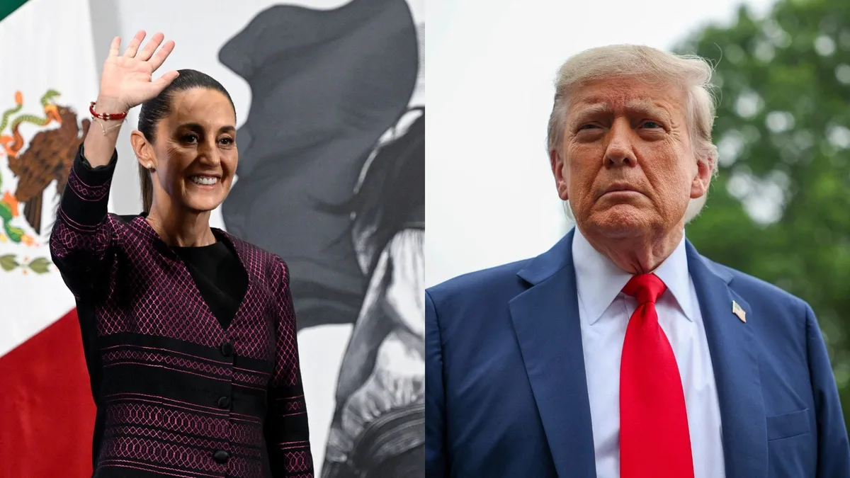 Claudia Sheinbaum y Donald Trump hablaron por teléfono sobre el acuerdo comercial, destapa prensa de EEUU