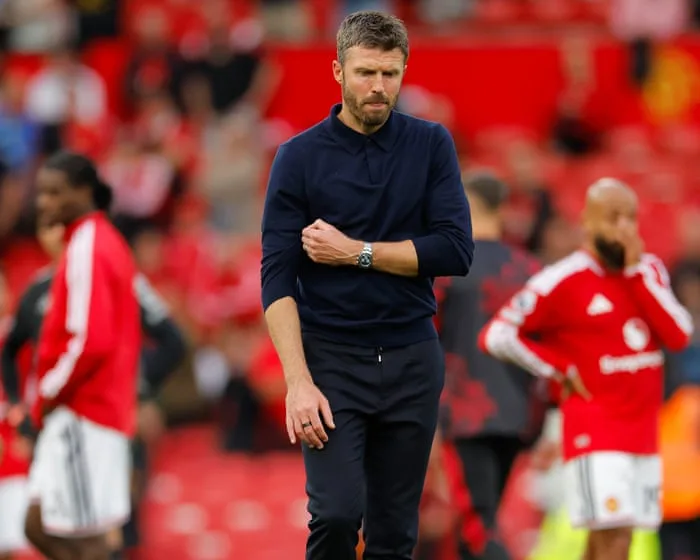 ‘As obvious as it gets’: Carrick fumes at VAR call on Haaland’s derby winner
