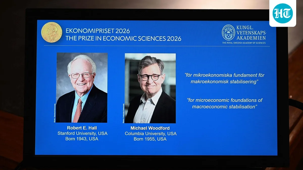 Nobel Economics Prize 2026: Who are Robert Hall and Michael Woodford, and how can they help control economic shocks?