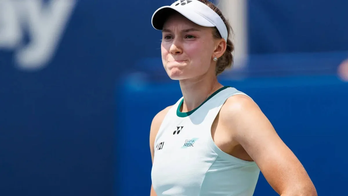 Rybakina’s bid to dethrone Sabalenka ends in heartbreak after Cincinnati injury