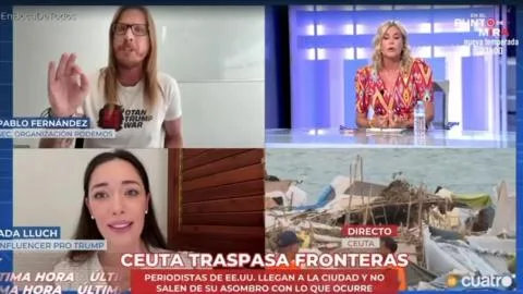 Pablo Fernández corta el directo con Nacho Abad después de que una colaboradora insulte a Irene Montero e Ione Belarra: "Mamarrachas"