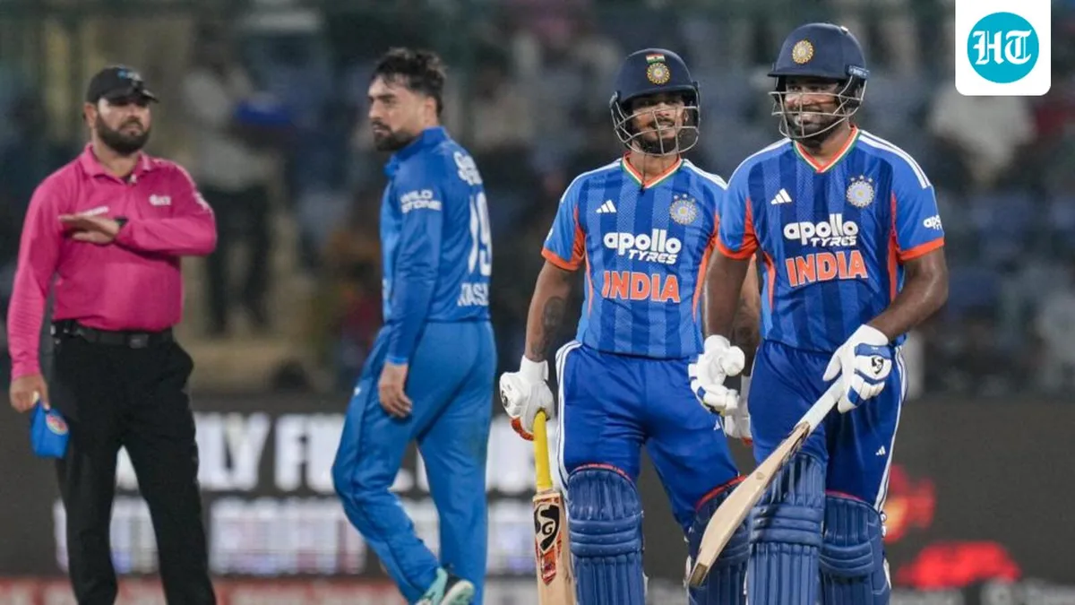 Sanju Samson, Abhishek Sharma tear into Afghanistan as India storm to seven-wicket win and series victory