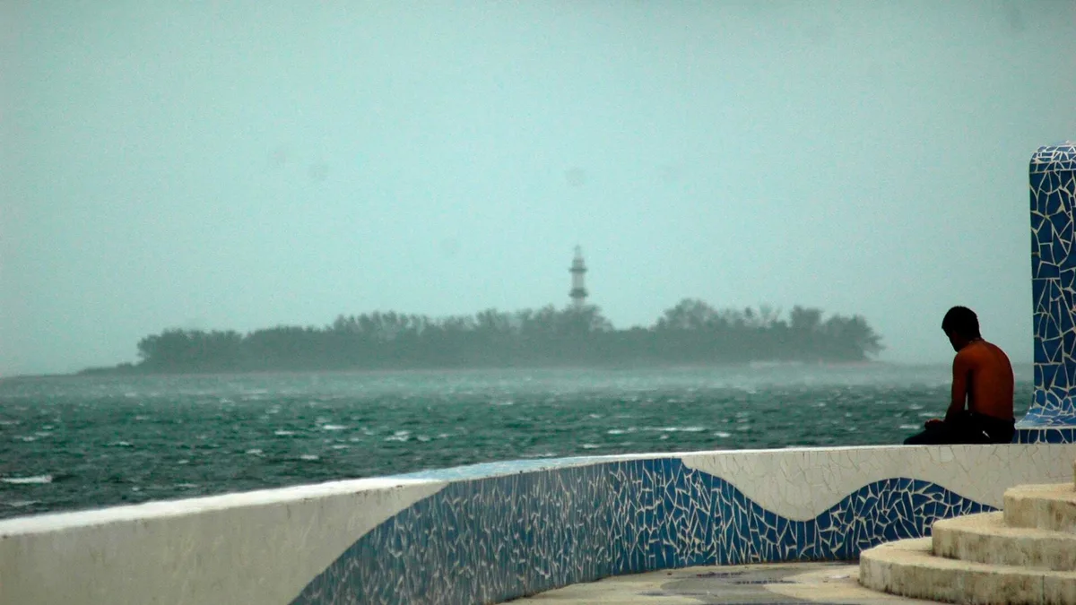 El puerto de Veracruz: la probabilidad de lluvia de este 18 de agosto