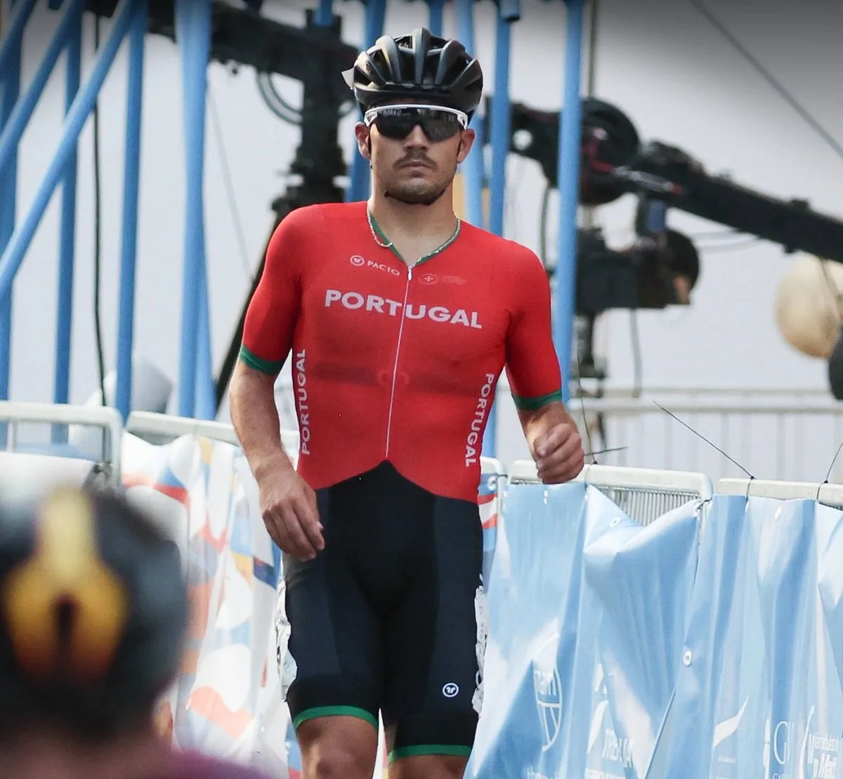 Patinador Miguel Bravo ficou com o bronze na maratona dos Jogos do Mediterrâneo