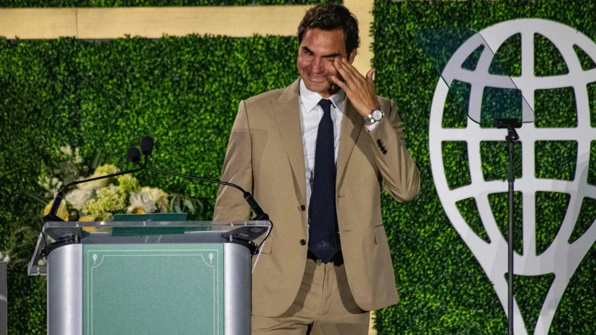 Ehrung für Federer: Größer als das Leben