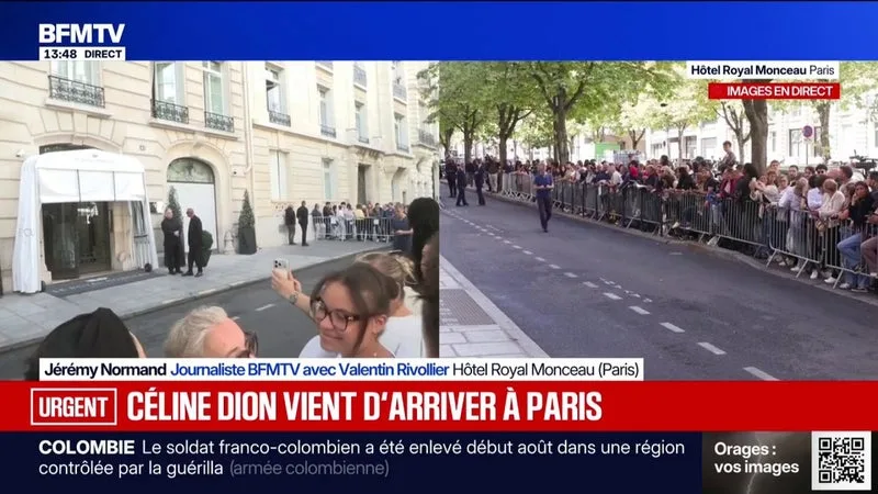 Céline Dion à Paris: ses fans sont déjà rassemblés pour l'accueillir