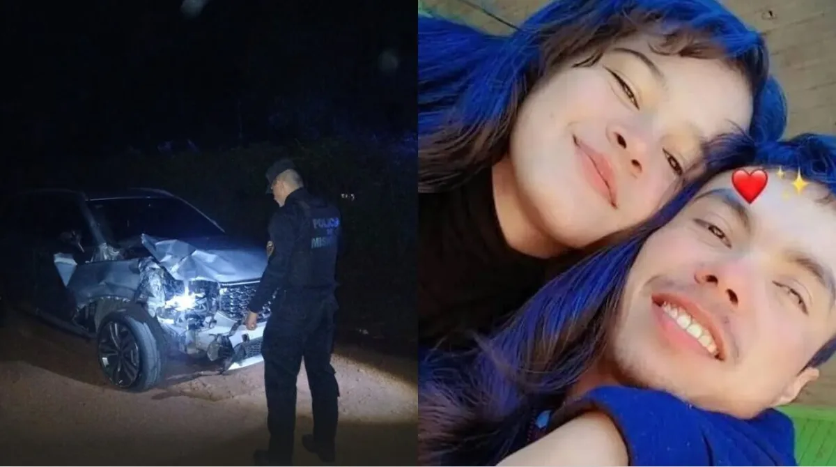 Un conductor que manejaba una camioneta robada chocó y mató a una pareja que iba en moto en Misiones