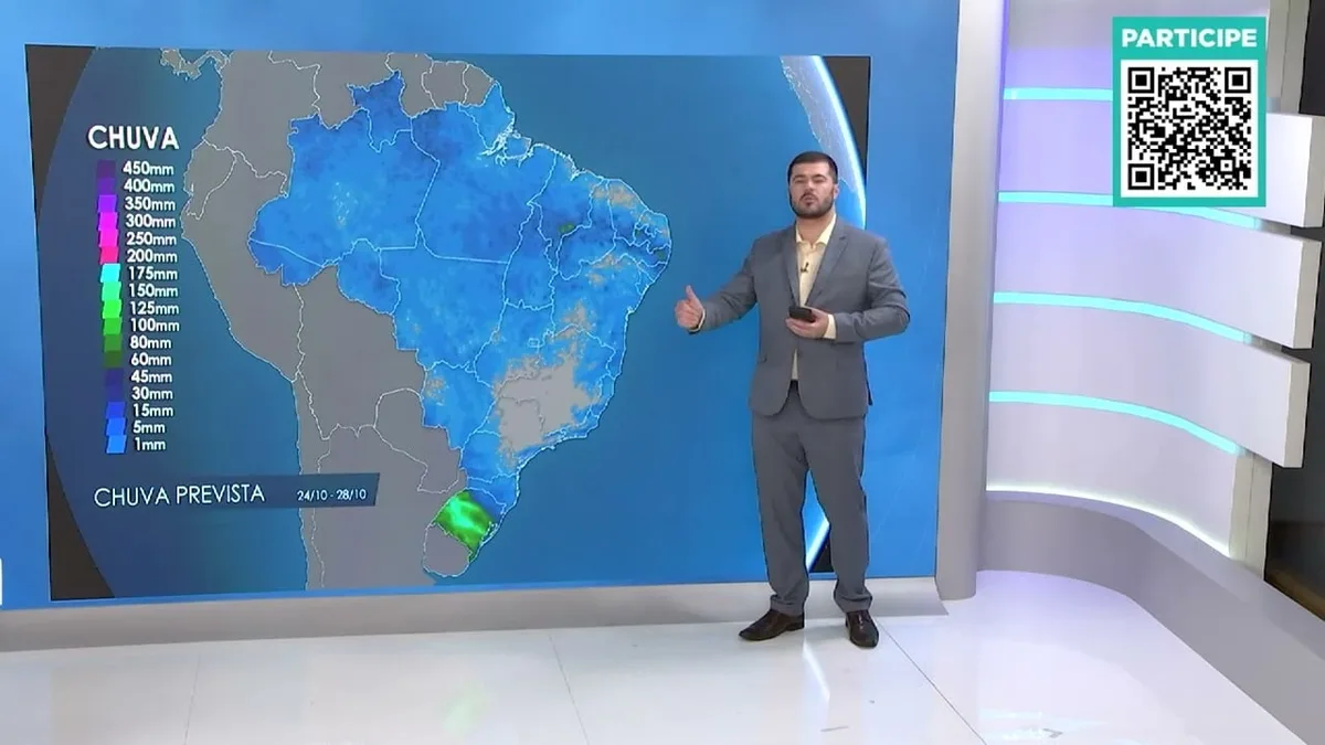 Chuva e temporais: previsão do tempo para os próximos dias no Brasil