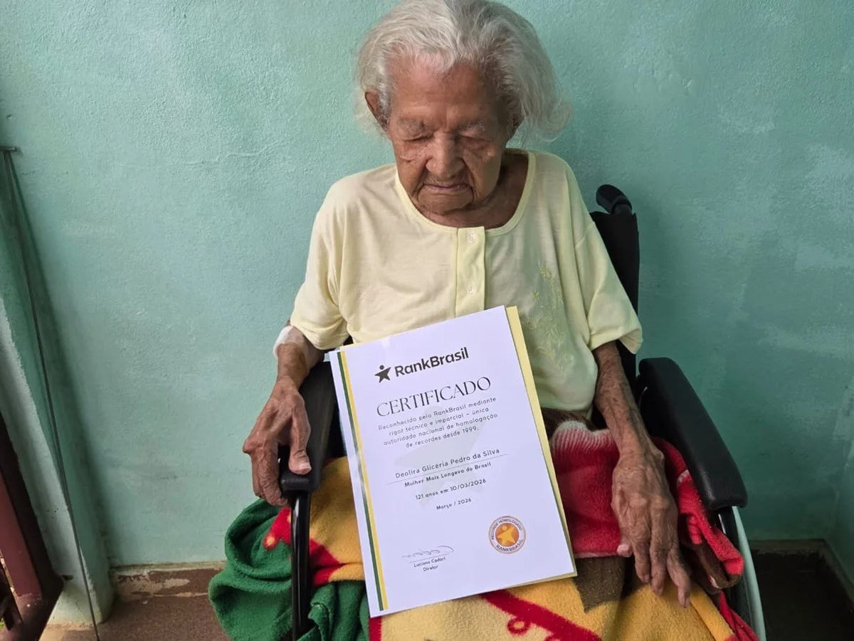 Mulher mais idosa do Brasil teve os 121 anos comprovados após extensa busca documental
