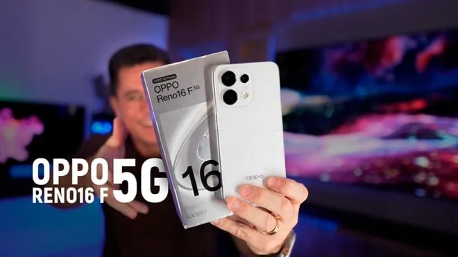 OPPO Reno 16 F: bateria grande e zoom óptico justificam o preço? | Análise / Review