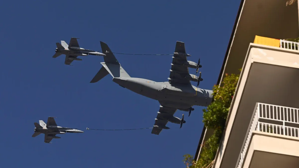 A qué hora pasan los aviones del desfile militar del 12 de octubre por el Día de la Fiesta Nacional de España