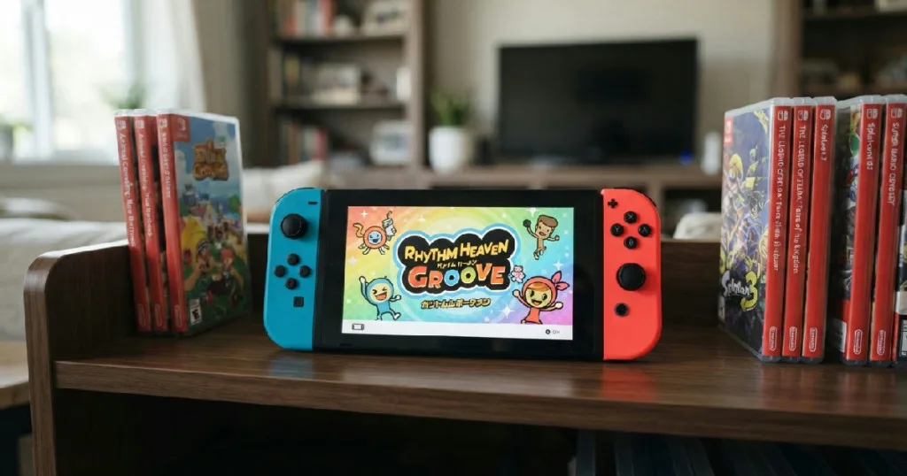 Rhythm Heaven Groove ยังคงนำโด่งชาร์ตญี่ปุ่น ตอกย้ำความแข็งแกร่งของ Nintendo