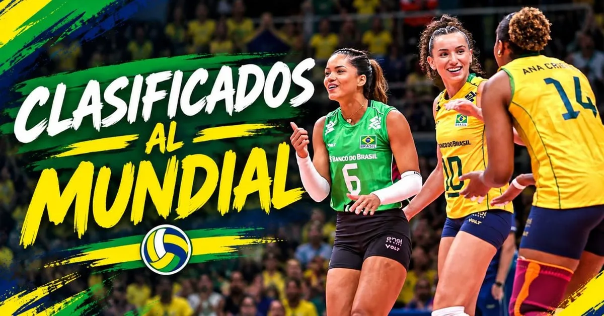 Las 3 selecciones que clasificaron al Mundial de vóley 2027 en el Campeonato Sudamericano