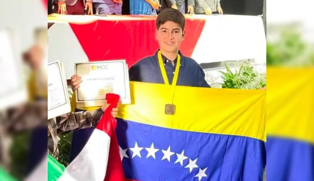 Adolescente venezolano ganó medalla de oro en Olimpiada de Matemáticas con puntaje casi perfecto