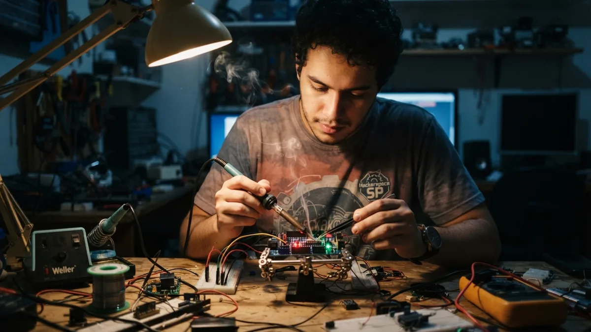 De gambiarra a casa do futuro: o jovem que gastou apenas R$ 400 em peças importadas para criar um sistema de segurança melhor que o de condomínio de luxo
