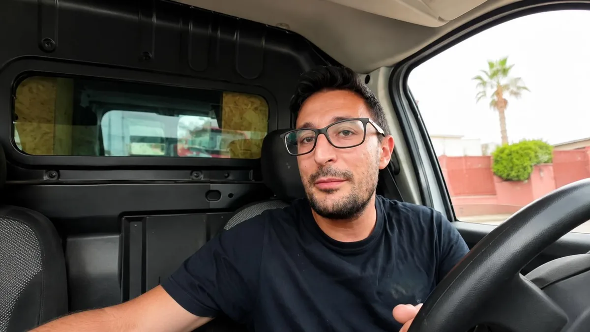 Emanuele, fontanero italiano en España: "Era hiperactivo de niño y no me gustaba estudiar. Lo dejé pero luego me arrepentí"
