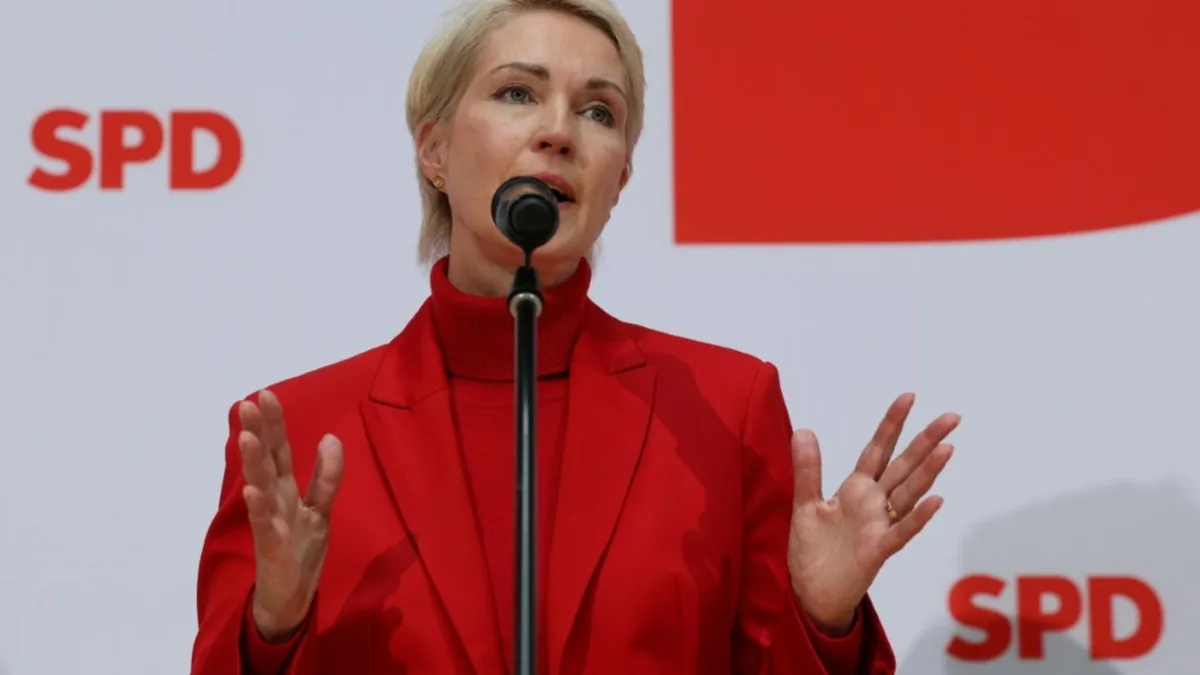 Schwesig kündigt Gespräche mit Grünen und Linken über Koalition an