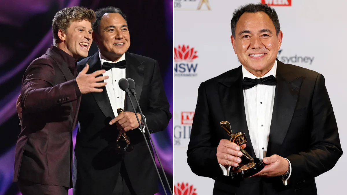 Gold Logie winner Sam Pang talks after the ceremony and reveals his plans for the top trophy