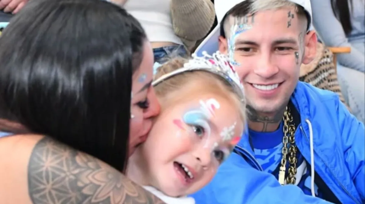 Tamara Báez y L-Gante celebraron los 5 años de su hija Jamaica: los mensajes que le escribieron en las redes