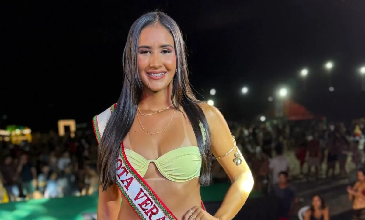 Conheça a nova Garota Verão 2026 do Festival de Praia de Tarauacá
