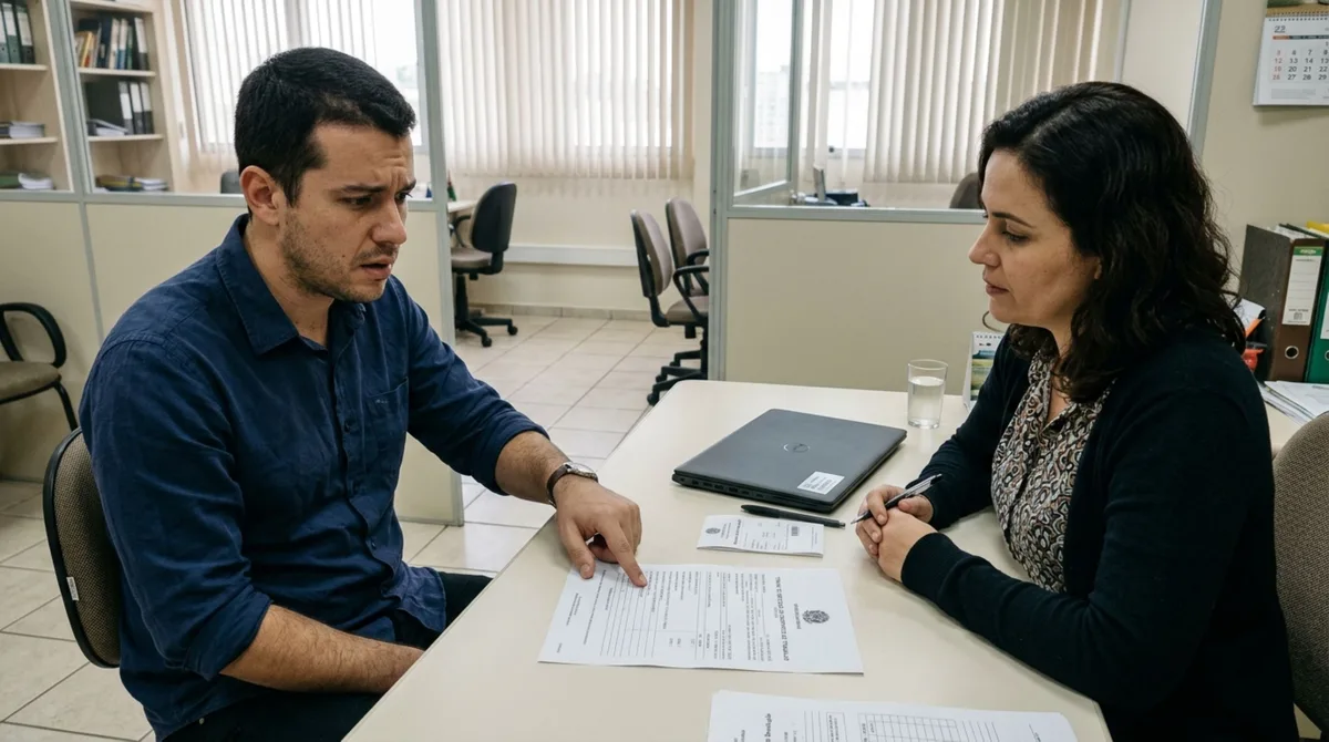 Funcionário devolve o notebook corporativo ao pedir demissão, recebe um desconto por suposto defeito dias depois e descobre quais condições precisam ser analisadas antes de aceitar a cobrança
