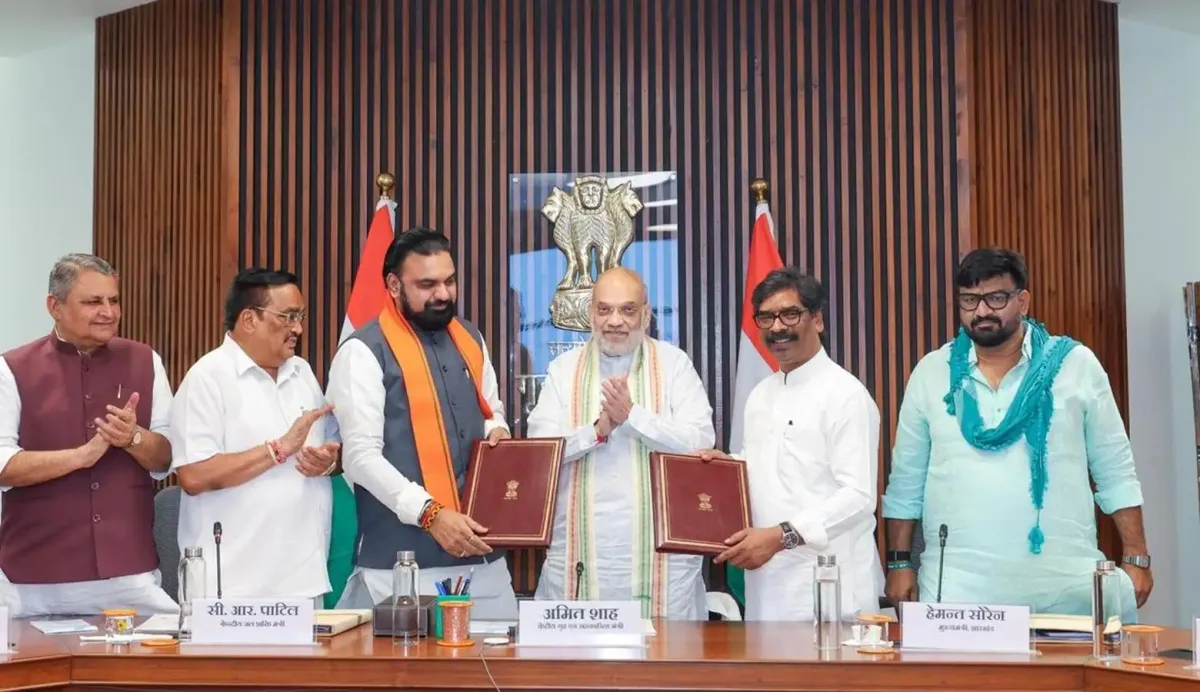 Bihar, Jharkhand sign pact to resolve 25-year-old Sone water dispute