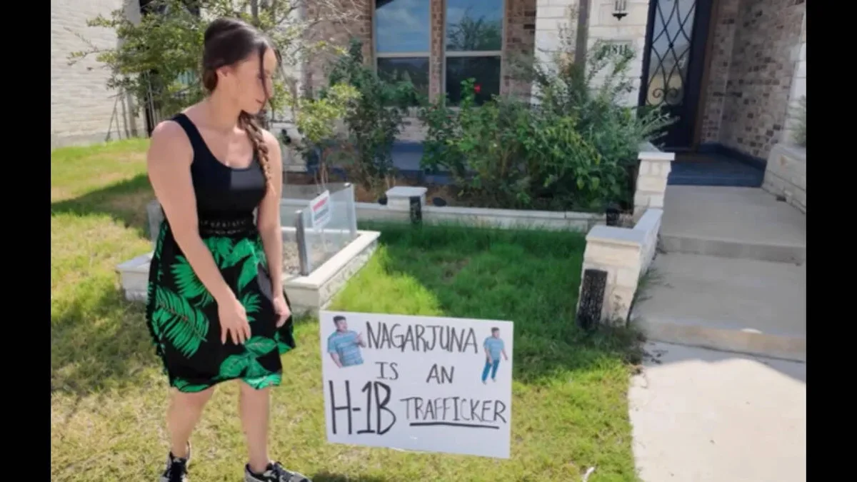 'Nagarjuna is an H-1B trafficker': Sara Gonzales claims Indian techie hirer she exposed earlier is now selling home, going back to India