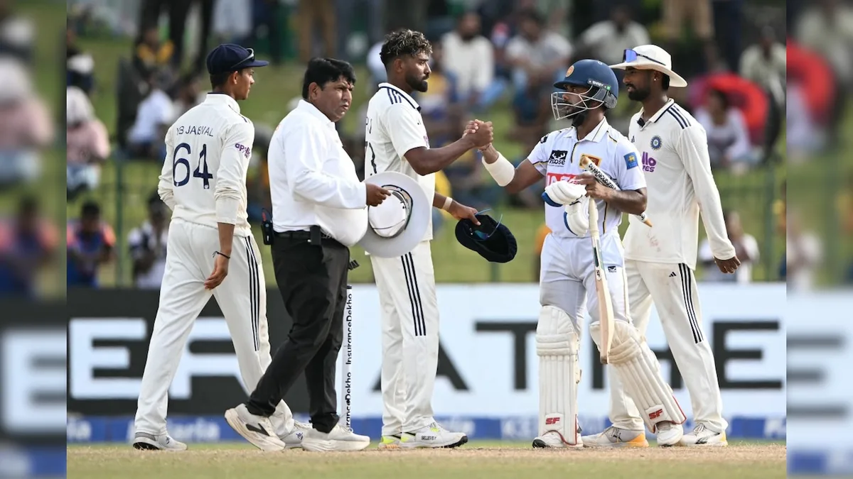 Centurion Sonal Dinusha's Gritty Knock Helps Sri Lanka Draw Second Test; India Win Series 1-0