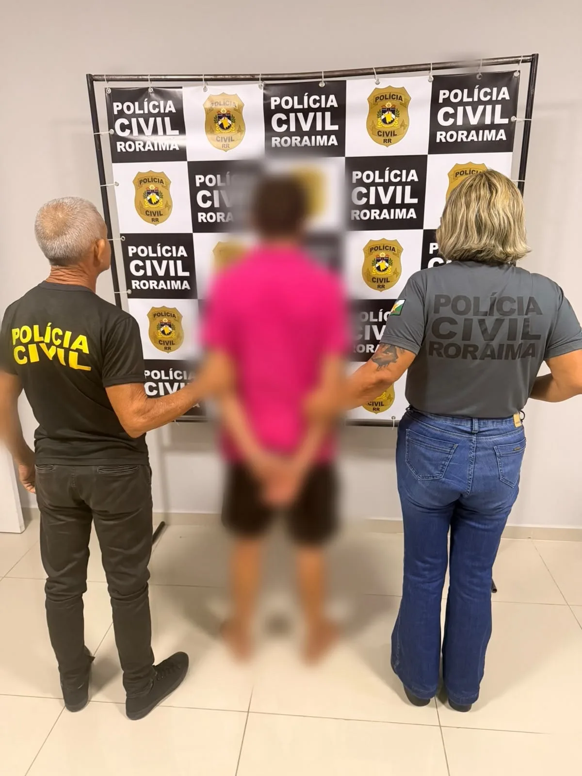 Padrasto é preso em flagrante suspeito de abusar de enteada de 9 anos em Boa Vista