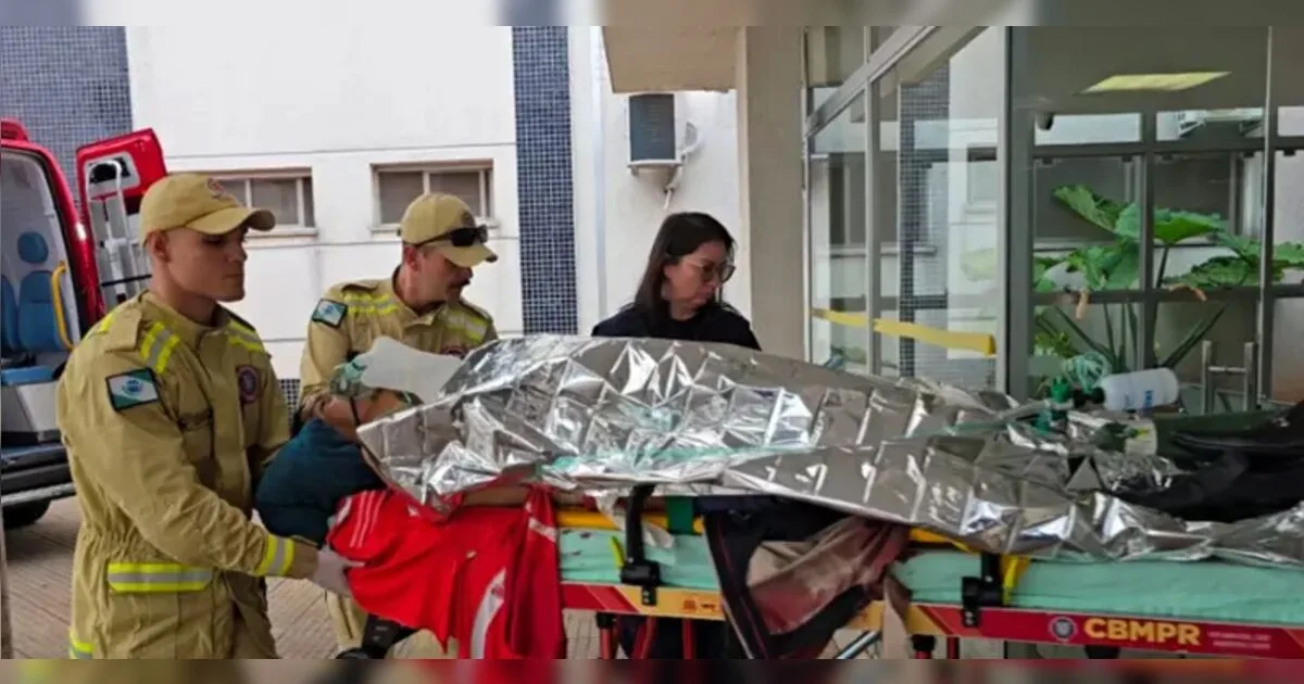 Homem de 46 anos é socorrido após levar facadas em Londrina (PR)