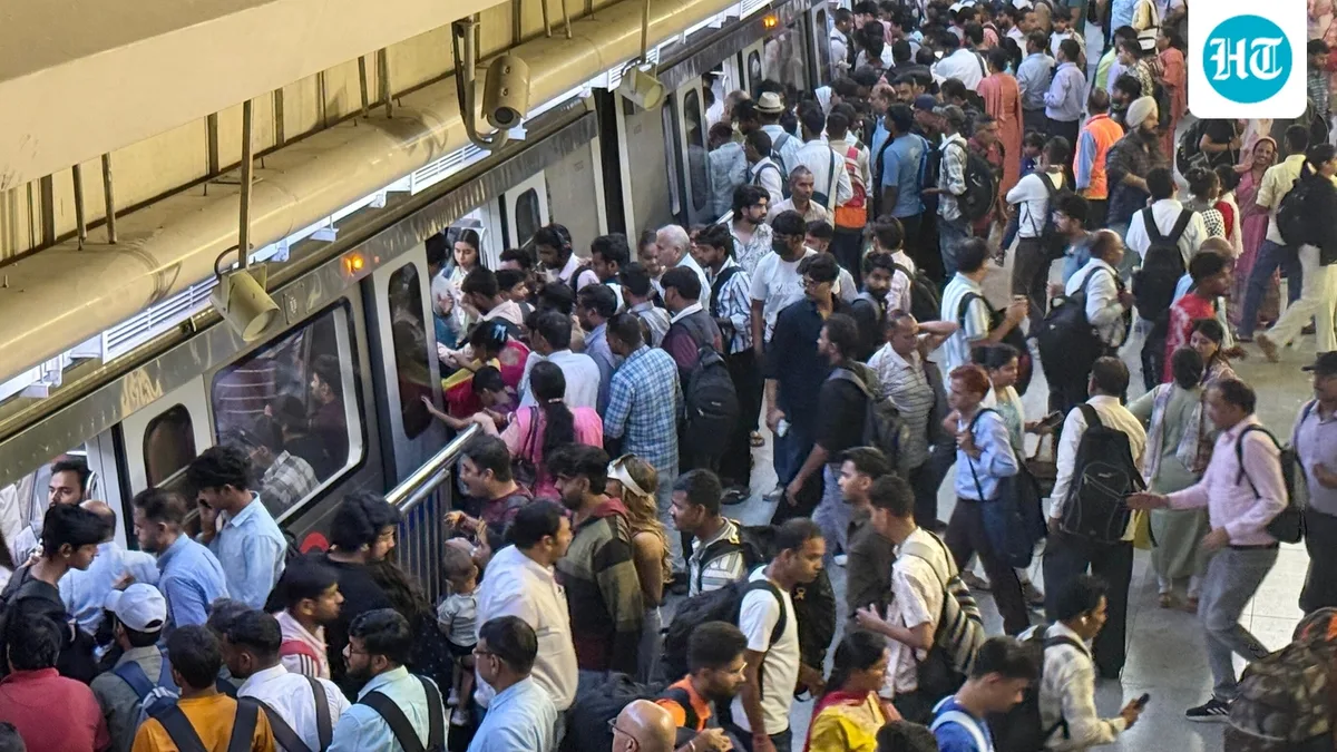 Delhi Metro records highest-ever footfall of 82.4 lakh amid DTC bus strike