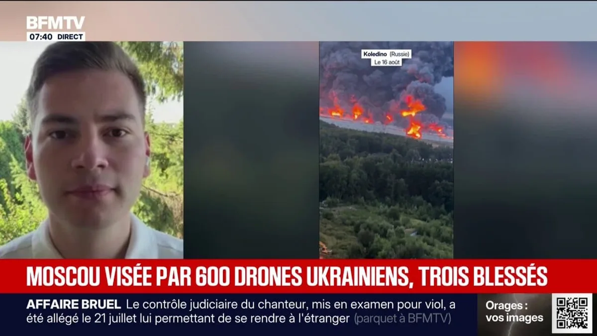 Guerre en Ukraine: Moscou visée par 600 drones pendant la nuit