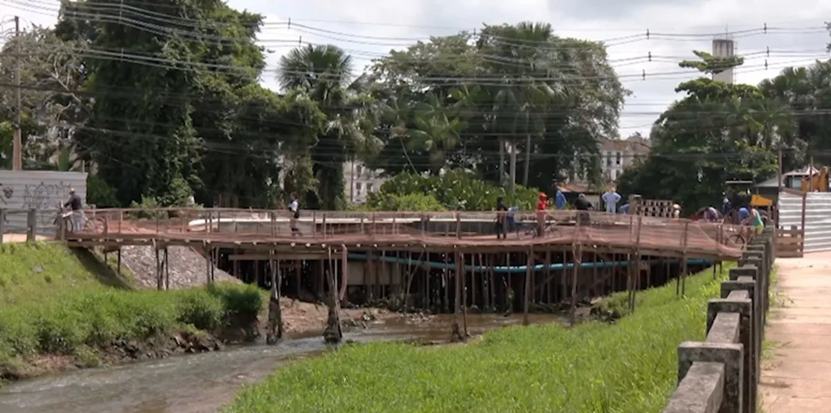 Ponte sobre o Rio Maguari tem obras concluídas, mas segue sem liberação em Ananindeua
