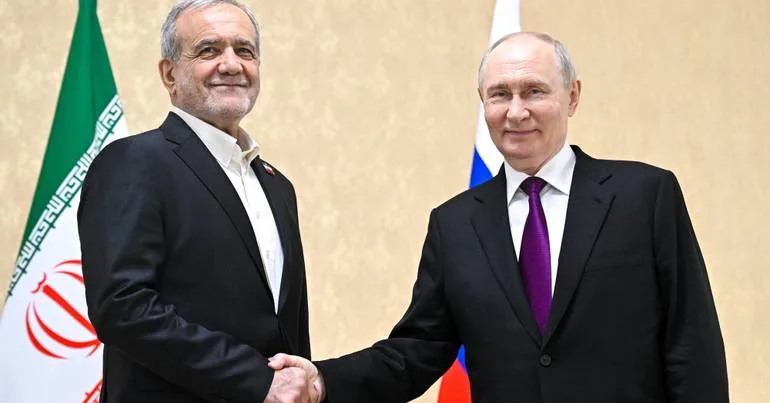 Putin oferece apoio a Presidente iraniano para fim da guerra