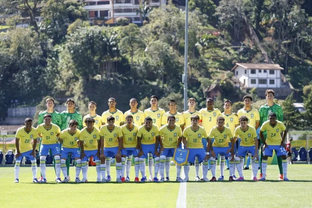 Com gol de lateral do Athletico, Brasil vence a Venezuela no sub-17
