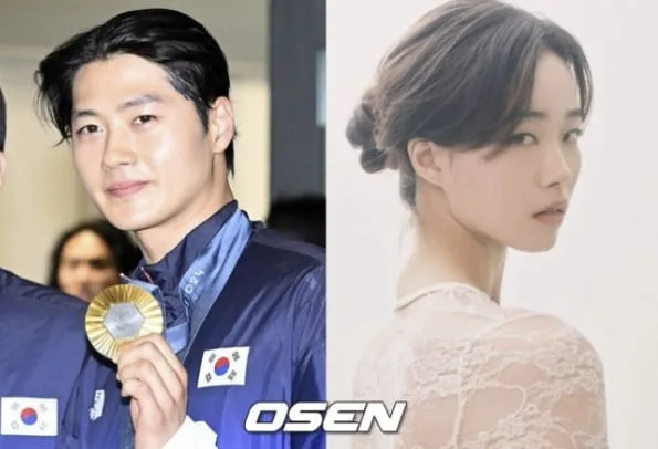 오상욱 "이상형? 무쌍에 큰 입"..'열애설' 한일 혼혈모델 인증인가 [순간포착]