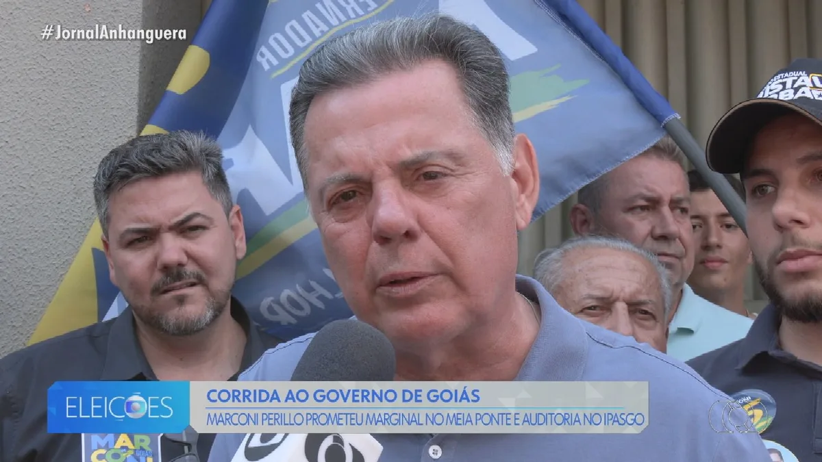Eleições 2026: Marconi Perillo promete auditoria no Ipasgo e construção de marginal no Rio Meia Ponte