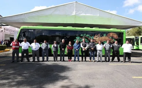 Brugada inaugura nueva ruta de RTP en Milpa Alta; anuncia que comprarán 500 unidades más