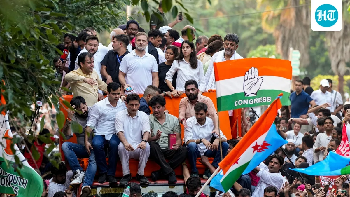 Congress will face defeat in 2029: Amit Shah hits out at Rahul Gandhi amid anti-CEC protests