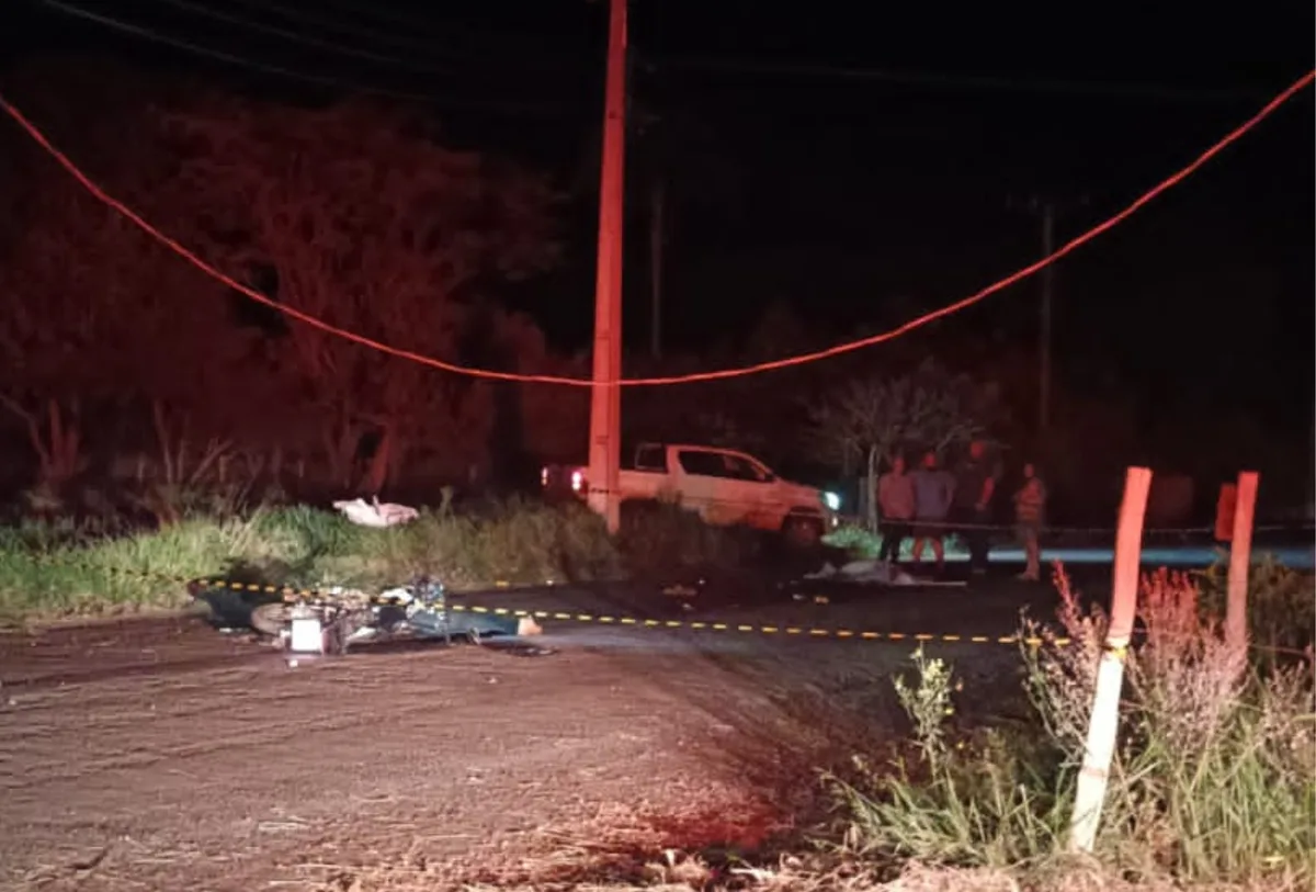 Jovem morre após moto bater em poste na MS-166 em Antônio João