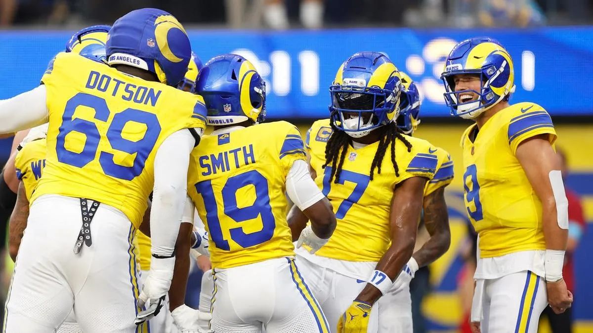 LA Rams rebound from MCG drubbing to beat the Giants