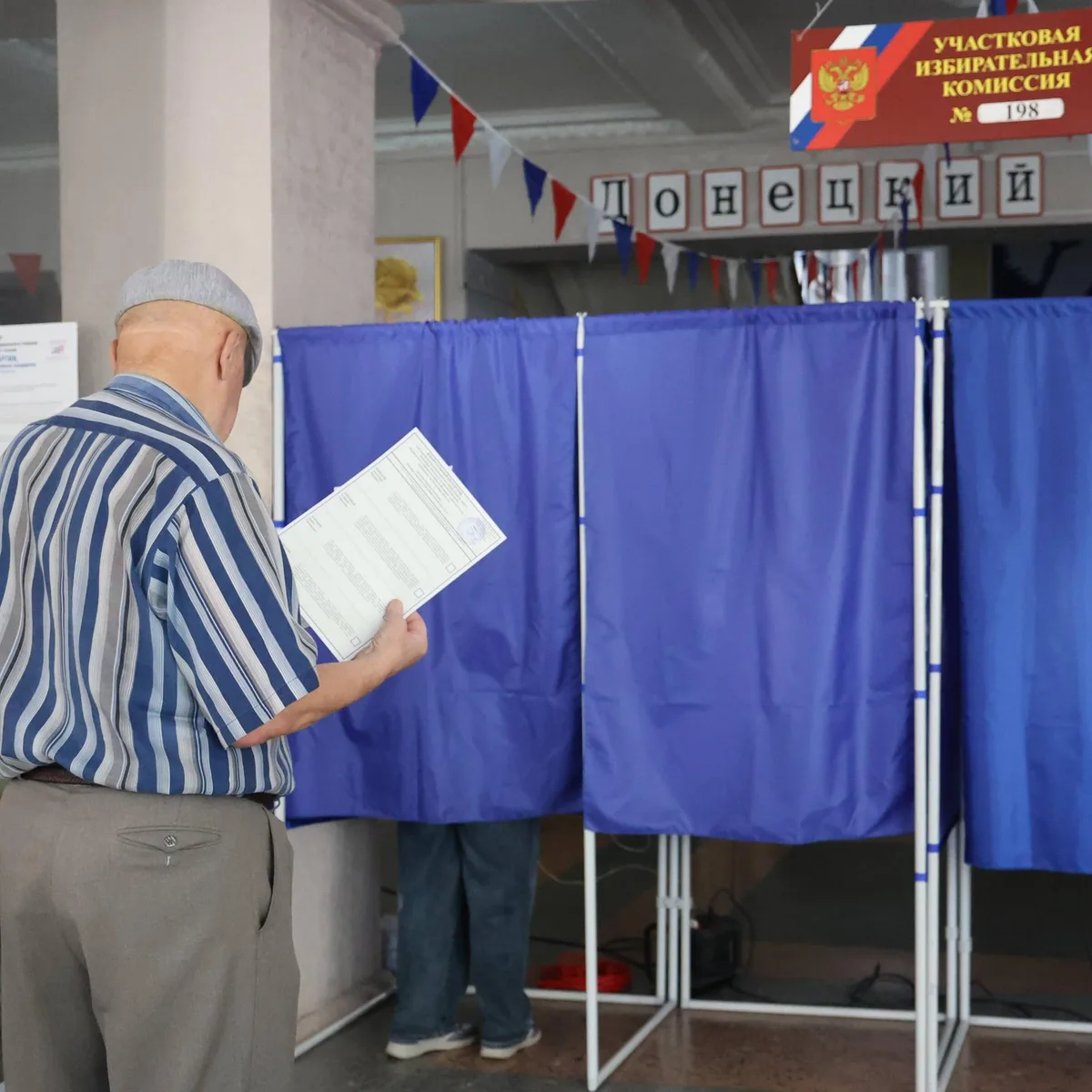 Russland - Parlamentswahl geht zu Ende