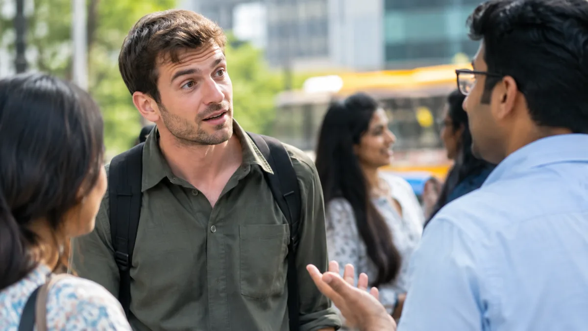 Expat in India says Indians try to 'place you' when you introduce yourself