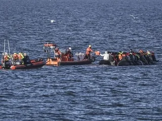 Après 36 heures de traversée, environ 50 migrants partis du Calvados sont arrivés en Angleterre : que s’est-il passé ?