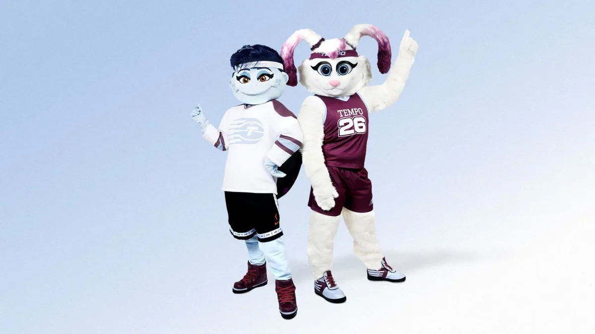 Tempo unveil Dot the Arctic Hare and Dez the Snapping Turtle as mascots