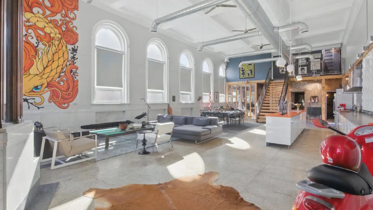Detroit couple has turned abandoned 1925 bank into $1.3 million home