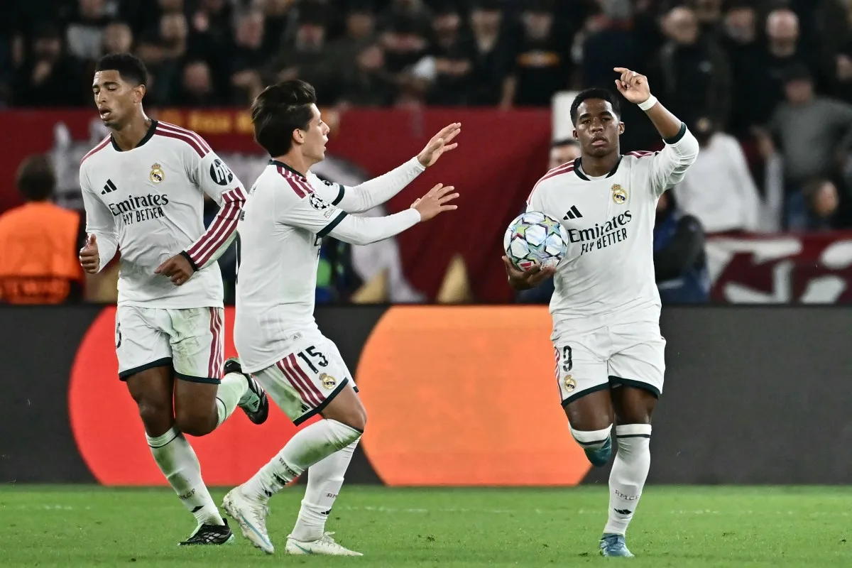 Endrick decide para o Real Madrid após atuação apagada de Vinicius Jr.
