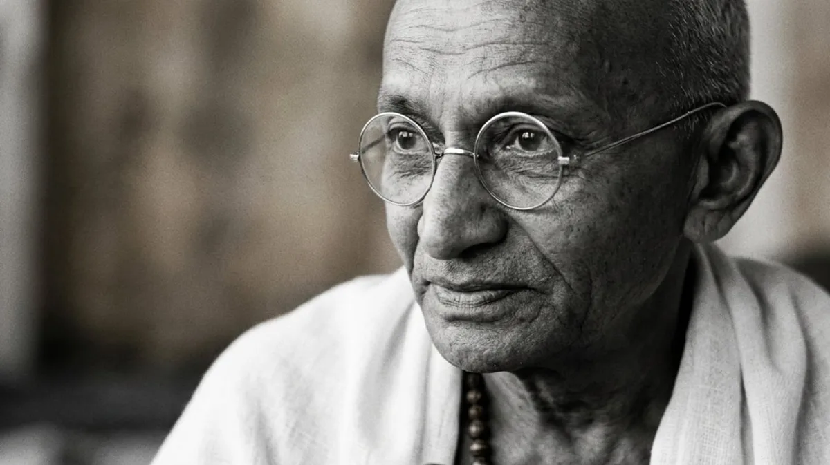 Mahatma Gandhi, pensador: “Un cobarde es incapaz de mostrar amor; hacerlo es la reserva de los valientes”